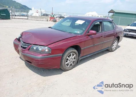 2002 Chevrolet Impala из США, поврежденный, VIN 2G1WF52E729202060